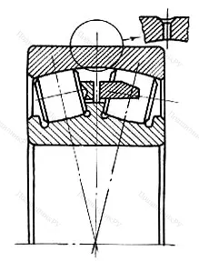 Модификация подшипника 8-3003180 размер 400x600x148