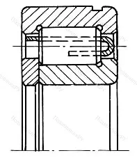 Подшипник NUP 213ECNR размер 65x120x23 от производителя  SKF
