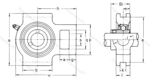 Подшипниковый узел UCT 314 в Якутске