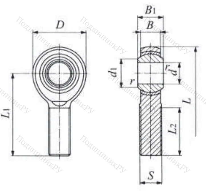 Шарнирная головка POSB 5