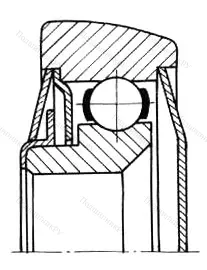Модификация подшипника 260702 размер 15x50x23,5