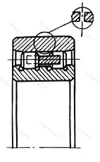 Подшипник N 212MB/C 3 размер 60x110x22 от производителя  SKF