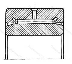 Модификация подшипника 4074924 размер 120x165x45