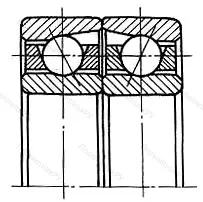 Подшипник  366210 размер 50x90x40 от производителя  ГПЗ-15