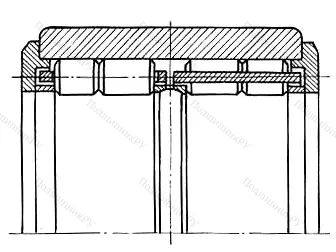 Модификация подшипника 472913 размер 65x140x88 от производителя  ГПЗ-1