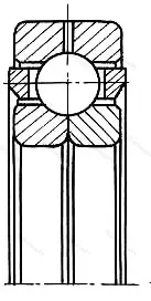 Подшипник  176132 (QJ 1032) 