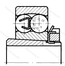 Подшипник  11220 (1222K+H 222) 