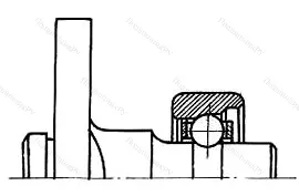 Модификация подшипника 4-406052ЮТ размер 2,234x5/8,5x2/5,6