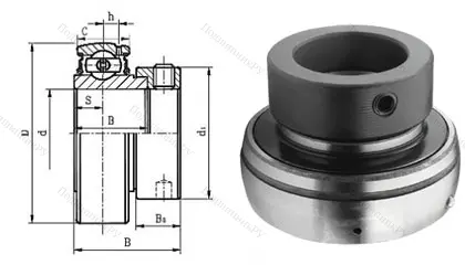 Корпусный подшипник SA 202 в Якутске