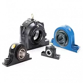 Корпус высокотемпературного подшипника P 209 (бел. пласт) BECO