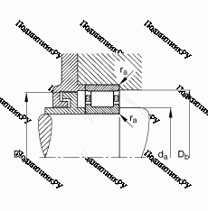 Подшипник N 203-E-TVP 2
