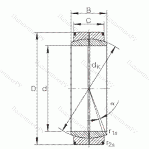 Подшипник шарнирный