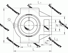Подшипник RTUEY 35