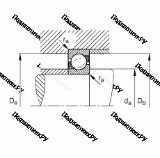 Подшипник 7214-B-TVP