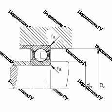 Подшипник 61803-2Z