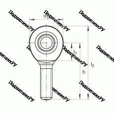 Подшипник GAR 12-UK