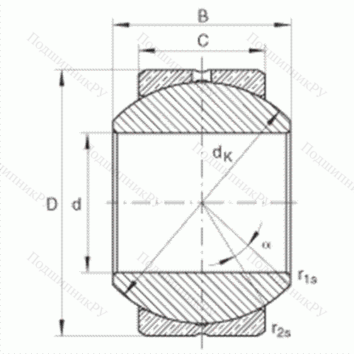 Подшипник шарнирный